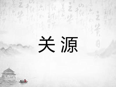 关源
