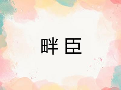 畔臣