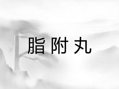 脂附丸