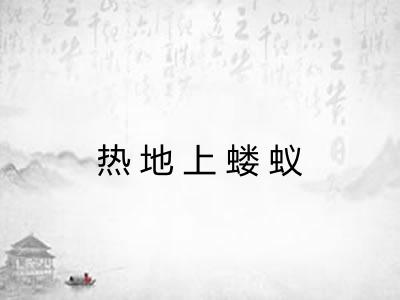 热地上蝼蚁