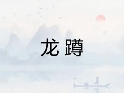 龙蹲
