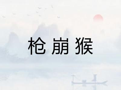 枪崩猴