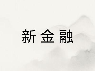 新金融