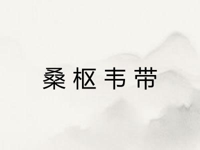 桑枢韦带