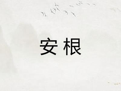 安根