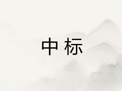 中标