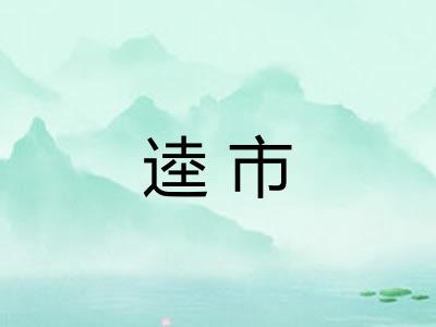 逵市