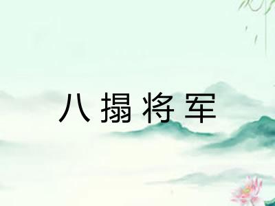 八搨将军