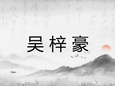 吴梓豪