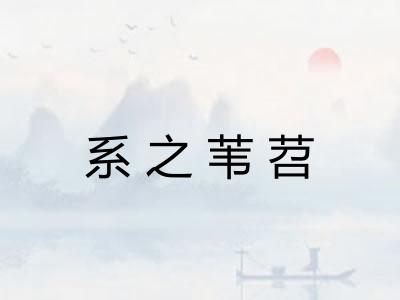 系之苇苕
