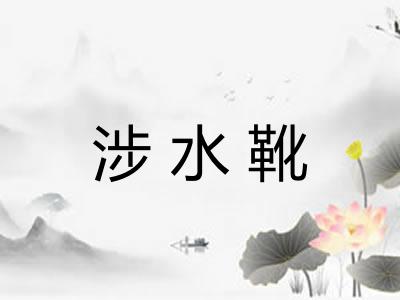 涉水靴