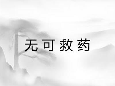 无可救药
