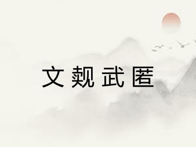 文觌武匿