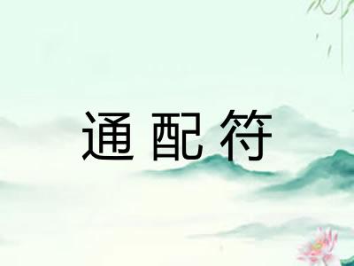 通配符