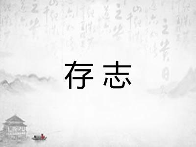 存志