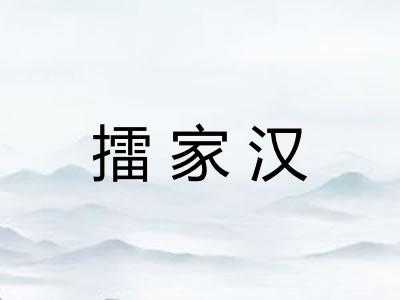 擂家汉