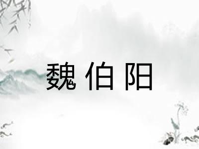 魏伯阳