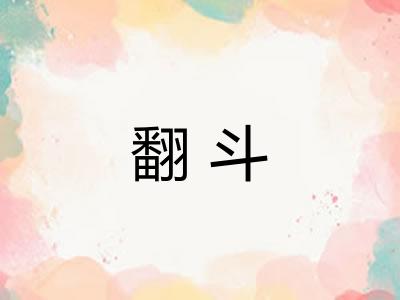 翻斗