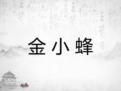 金小蜂