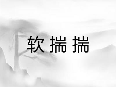 软揣揣