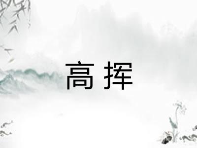 高挥