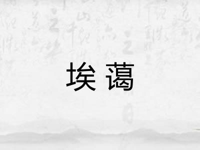 埃蔼