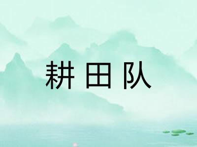 耕田队