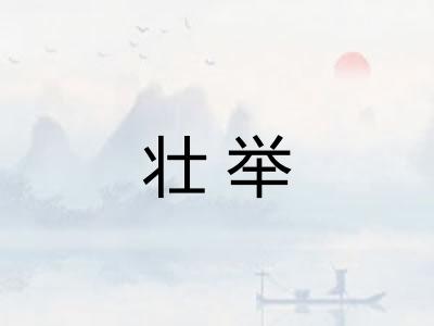壮举