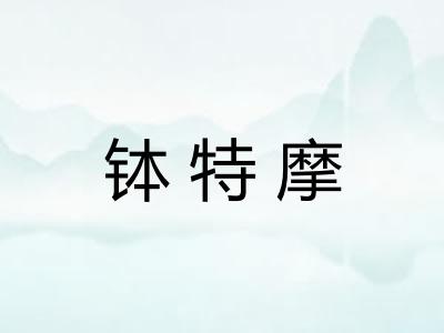 钵特摩