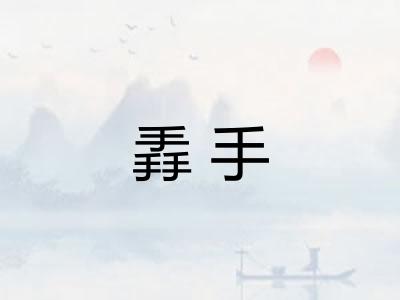 掱手