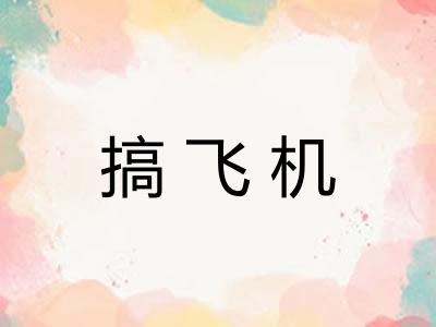 搞飞机