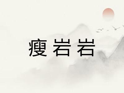 瘦岩岩