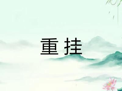 重挂