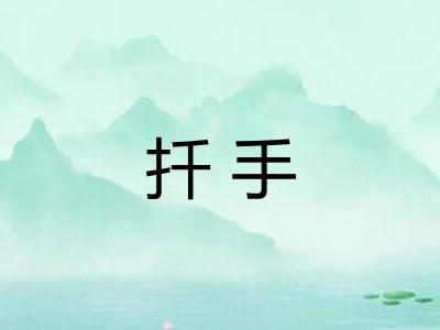 扦手