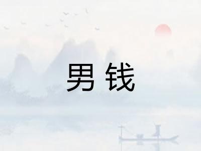 男钱