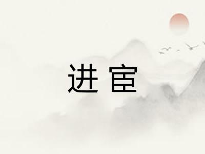进宦