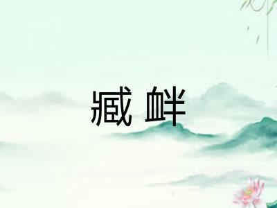 臧衅