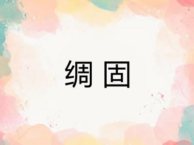 绸固
