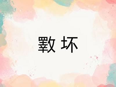 斁坏
