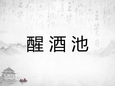 醒酒池