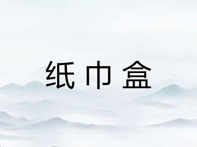 纸巾盒