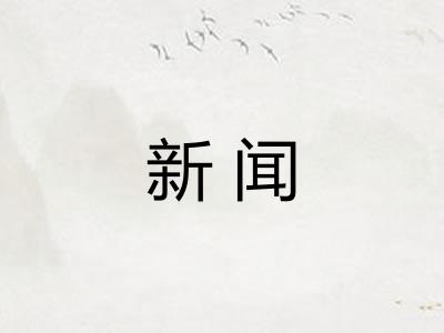 新闻