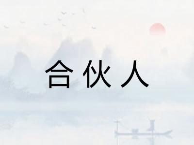 合伙人