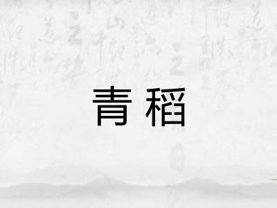 青稻