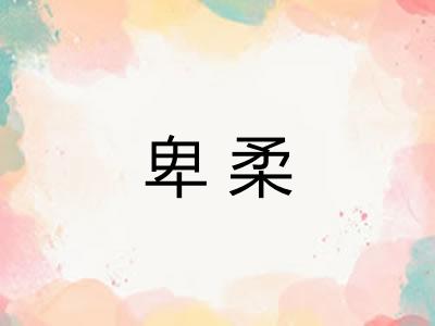 卑柔