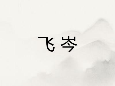 飞岑
