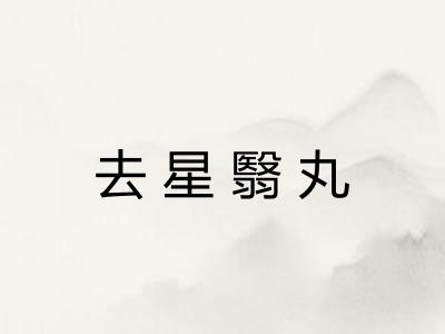 去星翳丸