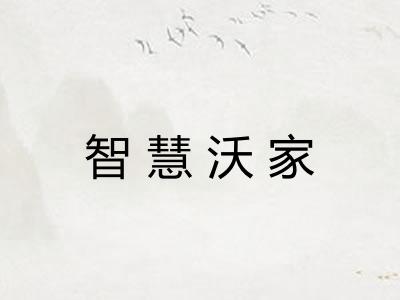 智慧沃家