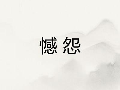 憾怨