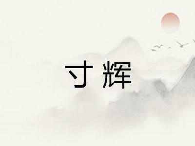 寸辉